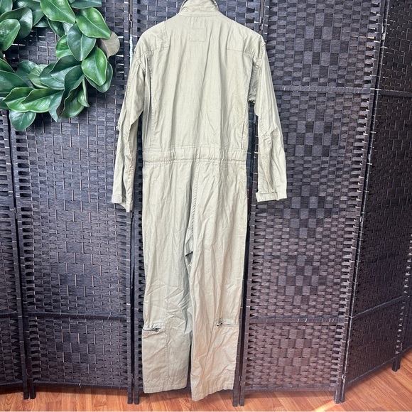 Avirex Vintage Aeronautics jumpsuit armor green paratrooper safari 40 unisex - Picture 11 of 11